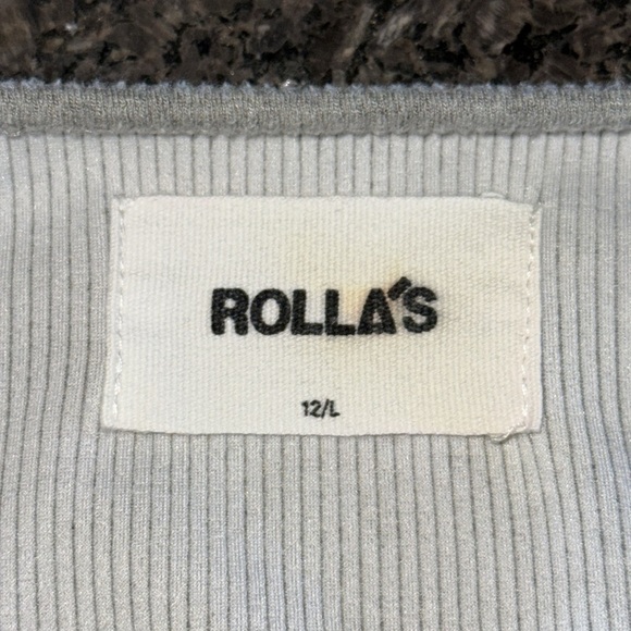 Rolla’s Gray Ballet Ribbed Camisole - Picture 6 of 6